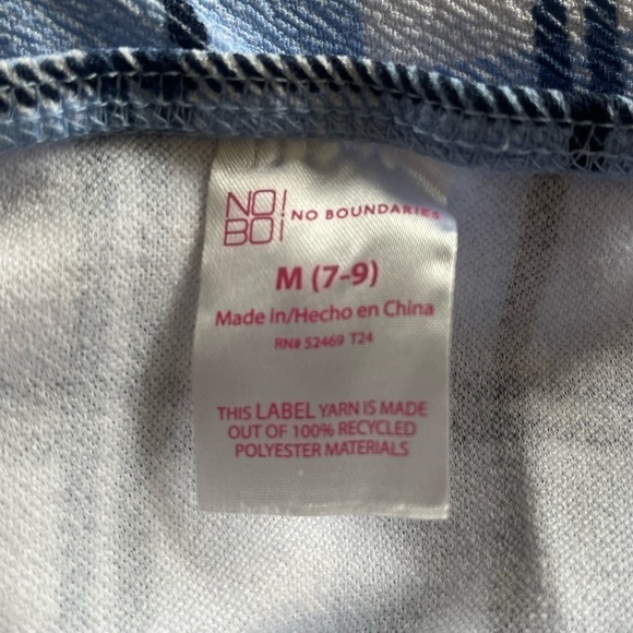 No Bo plaid tank top size M (7-9) - Picture 3 of 3